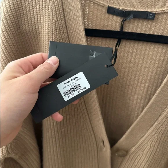 Jenni Kayne Cropped Cocoon Cardigan Cashmere - Picture 5 of 6